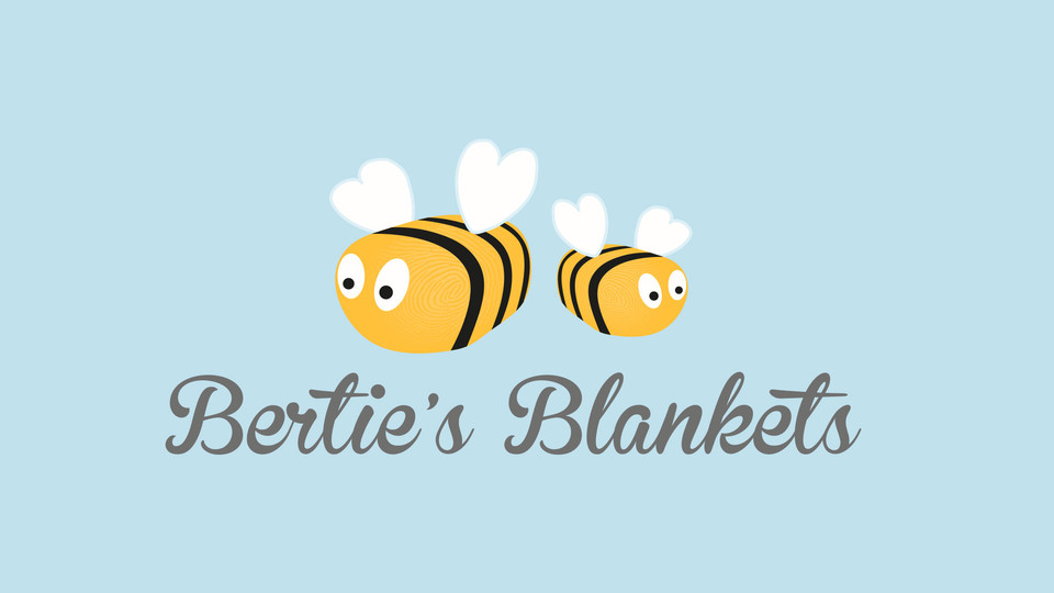 Bertie's Blankets Logo Design