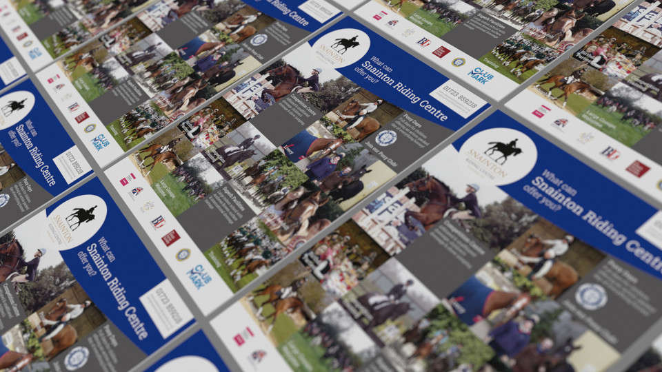 Snainton Riding Centre Branding and Banner Design